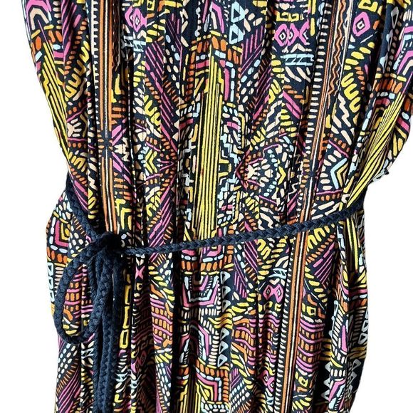 Two by vince camuto. Pink and gold sundress pretty with side pockets Adj straps - Picture 3 of 7